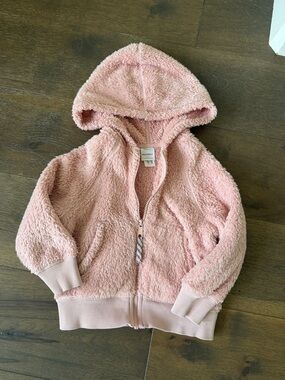 Hannah Andersson Sherpa zip hoodie